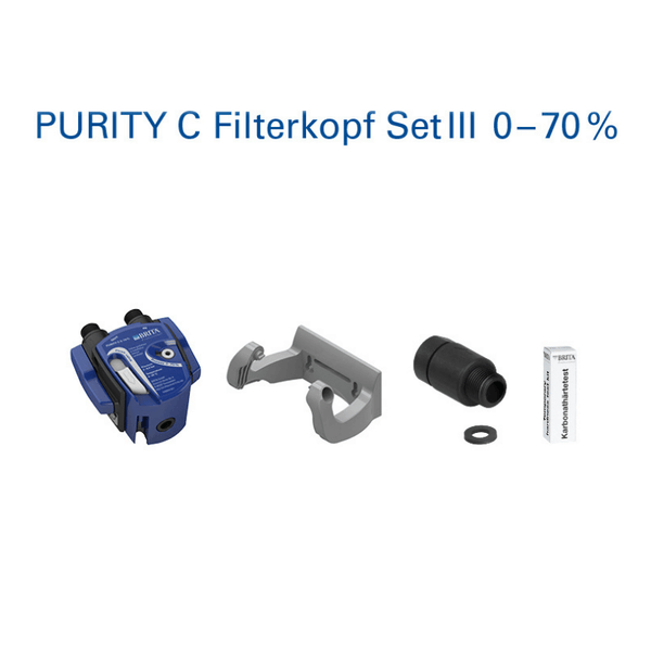 PURITY C Filterkopf Set III
