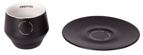 Profitec Pro Cups cappuccino, black set of 4