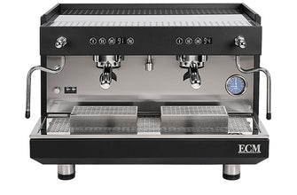 ECM Discover Dual Boiler Gastro, 2 groups matná čierna