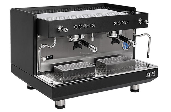 ECM Discover Dual Boiler Gastro, 2 groups matná čierna