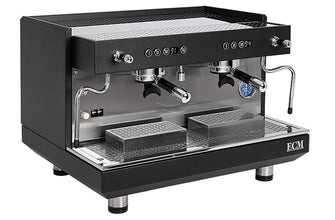 ECM Discover Dual Boiler Gastro, 2 groups matná čierna
