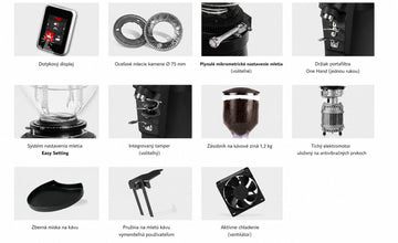 OBEL Mito UP Touch M75 Performance – Professional Coffee Grinder