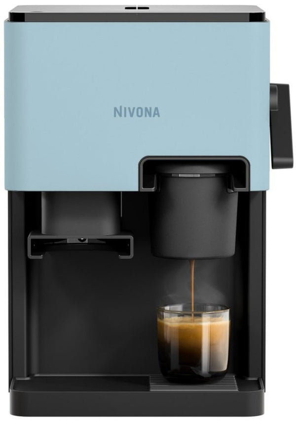 NIVONA CUBE 4 SKY BLUE – kompaktný kávovar s Click Cup