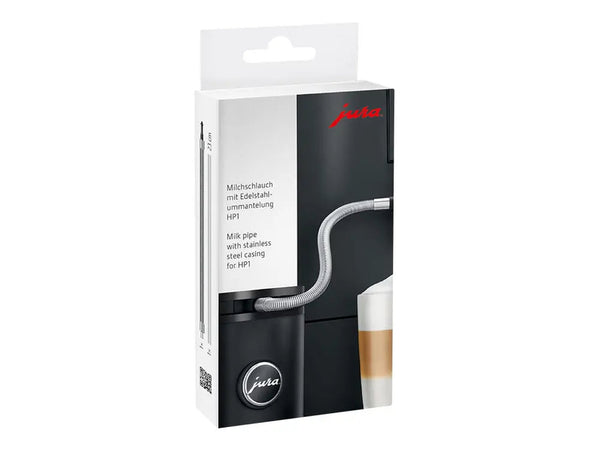 JURA HP1 milk pipe with stainless steel casing